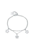 VUCH Moore Silver Bracelet