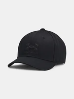 Under Armour Youth Branded Lockup Cap Adj-BLK - Boys