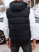 Men's Navy Blue Quilted Dstreet Vest