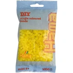 Hama H207-14 Midi Priehľadné žlté korálky 1000 ks