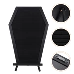 Table Top Decor Coffin Message Board Gothic Convenient Stationery Shop Felt Letter