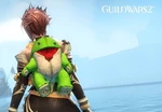 Guild Wars 2 - Green Plush Quaggan Backpack Cover DLC Arena.Net CD Key