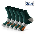 Men's Ankle Socks with Cushion Athletic Running Socks Breathable Comfort for 5 Pairs Lot Sports Sock for men