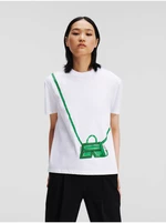 White Women's T-Shirt KARL LAGERFELD - Women