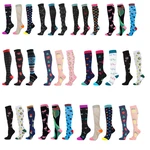 3 Pairs Of Compression Socks Promote Blood Circulation Resist Fatigue Care Cycling Socks Gym Outdoor Sports Running Golf Hiking
