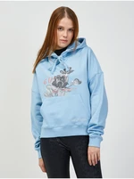Light blue women's hoodie Guess - Women's