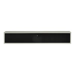 Czarno-beżowa szafka pod TV 133x22 cm Mistral – Hammel Furniture