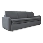 Szara aksamitna rozkładana sofa Miuform Tender Eddie