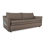 Brązowa rozkładana sofa Miuform Charming Charlie