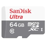 Pamäťová karta SanDisk Ultra MicroSDHC 64GB 100MB/s Class 10 UHS-I, s adaptérom
