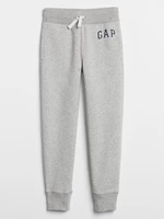 Gray Boys' Kids' Sweatpants GAP Logo camo print pull-on joggers
