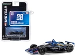 Dallara IndyCar 28 Romain Grosjean "DNSFilter" Andretti Autosport "NTT IndyCar Series" (2023) 1/64 Diecast Model Car by Greenlight