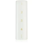 ester & erik advent pure white dekoratívna sviečka 6x20 cm