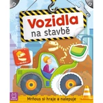 Mrňous si hraje a nalepuje Vozidla na stavbě