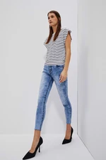 WOMEN'S JEANS L-JE-4020 L.Blue