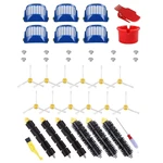 For Irobot Roomba 675 645 655 671 677 Filter Side Brush Bristle And Flexible Beater Brush Replacement Parts Accessories Kit