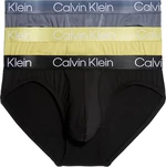 Calvin Klein 3 PACK - pánské slipy NB2969A-CBJ XXL