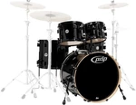 PDP by DW Concept Shell Pack 5 pcs 20" Pearlescent Black Conjunto de batería acústica