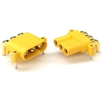 5 Pairs/10PCS Amass Connector MR30PW Banana Plug 3-pin Board-to-board Male and Female Butt Terminal