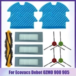 For Ecovacs Debot OZMO 900 905 DN55 Robot Vacuum Cleaner Roller Brush Side Brush Hepa Filter Mop Cloth Rags Parts Replacement