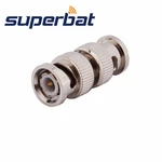 Superbat 5pcs BNC Adapter BNC Male to Plug Straight RF Coaxial Connector