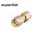 Superbat 5pcs SMA Adapter SMA Plug to Male Straight RF Coaxial Connector