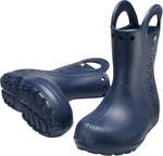 Crocs Kids' Handle It Rain Boot Navy 23-24