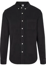 Corduroy shirt black