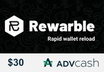 Rewarble AdvCash $30 Gift Card US
