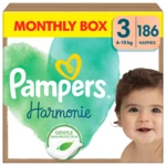Pampers Harmonie Baby vel.3 měsíční balení 186 ks