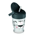 LOVI Můj hrníček se slámkou SALT&PEPPER JUNIOR 250 ml