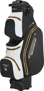 Bennington QO 14+ Waterproof Black/White/Gold Cart Bag