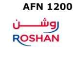 Roshan 1200 AFN Mobile Top-up AF