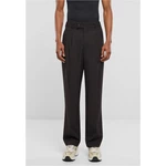 Pleated trousers - black