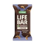 Tyčinka Lifebar Oat Snack proteínová čokoládová 40 g BIO   LIFEFOOD