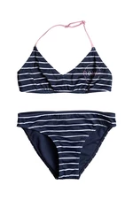 Dvojdielne detské plavky Roxy BICOASIC STRI tmavomodrá farba