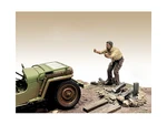 "4X4 Mechanic" Figure 6 for 1/18 Scale Models by American Diorama