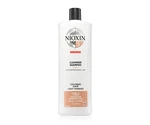 Šampón pre mierne rednúce farbené vlasy Nioxin System 3 Cleanser Shampoo - 1000 ml (81537233) + darček zadarmo