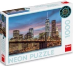Puzzle New York neon 1000 dílků