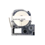Epson LK-6WBW, 24mm x 9m, černý tisk / bílý podklad, strong, kompatibilní páska