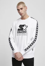 Starter Logo Taped Crewneck White