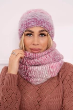 Women's Mohair Thick P106 Dark Pink+Powder Pink