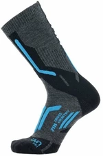 UYN Man Ski Cross Country 2In Socks Anthracite/Blue 42-44 Lyžařské ponožky