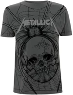 Metallica T-shirt Spider All Over Grey M