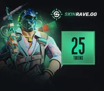 SkinRave.gg 25 Tokens Gift Card