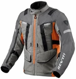 Rev'it! Jacket Sand 4 H2O Grey/Orange 2XL Textilní bunda