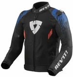 Rev'it! Jacket Quantum 2 Air Black/Blue S Chaqueta textil