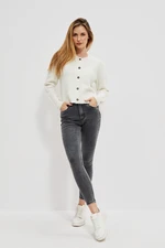 Button-down sweater