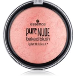 Essence pure NUDE baked púdrová lícenka odtieň 01 Shimmery Rose 7 g