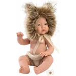 Llorens 63201 New born chlapček realistická bábika bábätko s celovinylovým telom 31 cm